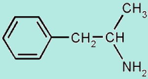 Химическая формула амфетамина