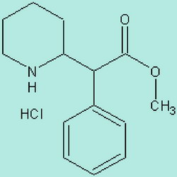 Химическая формула метилфенидата
